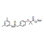 Sodium 2-[4-[2-[(3,5-Dimethylphenyl)amino]-2-oxoethyl]phenoxy]-2-methylpropanoate