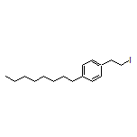 1-(2-Iodoethyl)-4-octylbenzene