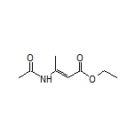 Ethyl (E)-3-Acetamido-2-butenoate
