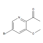 1-(5-Bromo-3-methoxypyridin-2-yl)ethanone