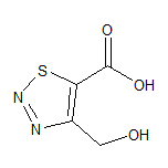 4-(Hydroxymethyl)-1,2,3-thiadiazole-5-carboxylic Acid