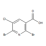 2,6-Dibromo-5-chloronicotinic Acid