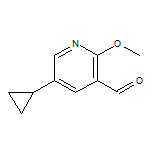 5-Cyclopropyl-2-methoxynicotinaldehyde