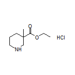 Ethyl 3-Methylpiperidine-3-carboxylate Hydrochloride