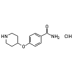 4-(Piperidin-4-yloxy)benzamide hydrochloride