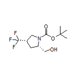 (2S,4S)-1-Boc-2-(hydroxymethyl)-4-(trifluoromethyl)pyrrolidine