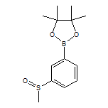 3-(Methylsulfinyl)phenylboronic Acid Pinacol Ester