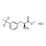 Methyl (S)-2-Amino-3-[3-(methylsulfonyl)phenyl]propanoate Hydrochloride