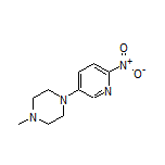 1-Methyl-4-(6-nitro-3-pyridyl)piperazine