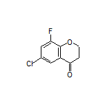 6-Chloro-8-fluorochroman-4-one