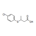 3-[(4-Chlorophenyl)thio]butanoic Acid