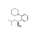 (S)-3-Methyl-1-[2-(piperidin-1-yl)phenyl]-1-butanamine