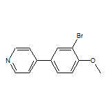 4-(3-Bromo-4-methoxyphenyl)pyridine