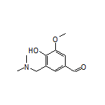3-[(Dimethylamino)methyl]-4-hydroxy-5-methoxybenzaldehyde