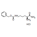 (S)-6-(Cbz-amino)-2-aminohexanamide Hydrochloride