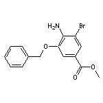 Methyl 4-amino-3-(benzyloxy)-5-bromobenzoate