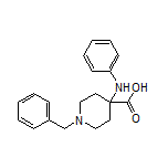 1-Benzyl-4-(phenylamino)piperidine-4-carboxylic Acid