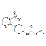 N-Boc-1-(3-nitro-2-pyridyl)piperidin-4-amine