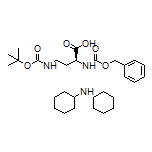 Dicyclohexylamine (S)-2-(Cbz-amino)-4-(Boc-amino)butanoate