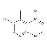 5-Bromo-N,4-dimethyl-3-nitropyridin-2-amine