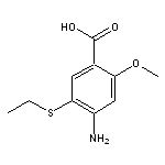 4-Amino-5-(ethylthio)-2-methoxybenzoic Acid