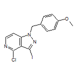 4-Chloro-3-iodo-1-(4-methoxybenzyl)-1H-pyrazolo[4,3-c]pyridine