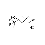 6-(Trifluoromethyl)-2-azaspiro[3.3]heptan-6-ol Hydrochloride
