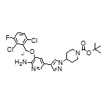 (R)-1-Boc-4-[4-[6-amino-5-[1-(2,6-dichloro-3-fluorophenyl)ethoxy]-3-pyridyl]-1-pyrazolyl]piperidine