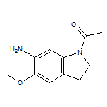 1-(6-Amino-5-methoxyindolin-1-yl)ethanone