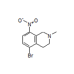 5-Bromo-2-methyl-8-nitro-1,2,3,4-tetrahydroisoquinoline