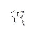 4-Bromo-7-azaindole-3-carbonitrile