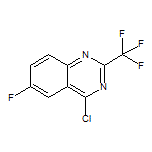 4-Chloro-6-fluoro-2-(trifluoromethyl)quinazoline