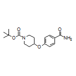 4-[(1-Boc-4-piperidyl)oxy]benzamide
