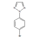 2-(4-Bromophenyl)-2H-1,2,3-triazole