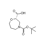 (S)-4-(tert-Butoxycarbonyl)-1,4-oxazepane-2-carboxylic Acid