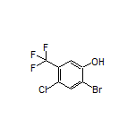 2-Bromo-4-chloro-5-(trifluoromethyl)phenol