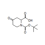 1-Boc-4-oxopiperidine-2-carboxylic Acid