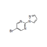 5-Bromo-2-(1H-pyrazol-1-yl)pyrimidine