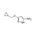 5-(Cyclopropylmethoxy)-1H-pyrazol-3-amine