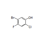 5-Bromo-2-chloro-4-fluorophenol