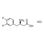 (R)-3-Amino-4-(3,4-difluorophenyl)butanoic Acid Hydrochloride