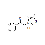 4,5-Dimethyl-3-(2-oxo-2-phenylethyl)thiazol-3-ium Chloride