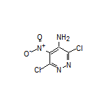 3,6-Dichloro-5-nitropyridazin-4-amine