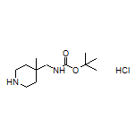 N-Boc-1-(4-methyl-4-piperidyl)methanamine Hydrochloride