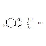 4,5,6,7-Tetrahydrothieno[3,2-c]pyridine-2-carboxylic Acid Hydrochloride