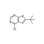 6-(tert-Butyl)-4-chlorothieno[2,3-d]pyrimidine
