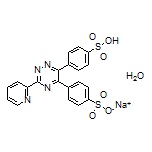 Sodium 4-[3-(Pyridin-2-yl)-6-(4-sulfophenyl)-1,2,4-triazin-5-yl]benzenesulfonate Hydrate
