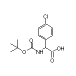 2-(Boc-amino)-2-(4-chlorophenyl)acetic Acid