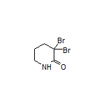 3,3-Dibromopiperidin-2-one
