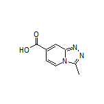 3-Methyl-[1,2,4]triazolo[4,3-a]pyridine-7-carboxylic Acid